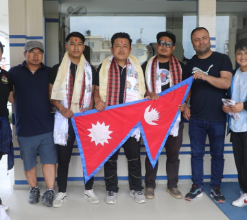 उमा कुङफुमा भाग लिन नेपाली टाेली इंग्ल्याण्ड जाँदै