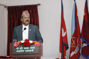 सुरक्षा विकास र सुशासनको पूर्वसर्त हो : रक्षामन्त्री उप्रेती