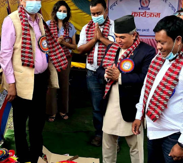 रुपन्देहीमा बिजुली गाडी सञ्चालन गर्ने सुन्दर यातायातको घोषणा
