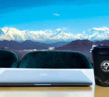 पाल्पाको श्रीनगर हाइटमा माउन्टेनमग कफी
