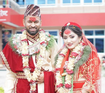 क्रिकेटर विनोद भण्डारीले गरे विवाह