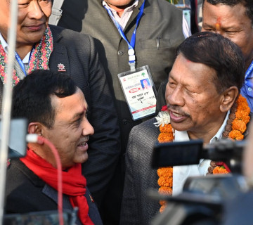 विश्वप्रकाश शर्मा प्रकाशमान सिंहको प्यानलमा, बने महामन्त्रीका उम्मेदवार