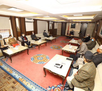 दुई दलका शीर्ष नेता अनुपस्थित भएपछि समितिले टुंगो लगाएन स्थानीय चुनावको मिति, फेरि छलफल गर्ने
