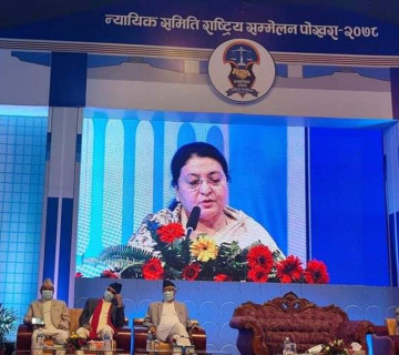 कांग्रेसले बहिष्‍कार गर्‍यो राष्ट्रपति सहभागी न्यायिक समितिको राष्ट्रिय सम्मेलन  