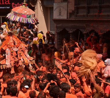 मध्यपुर थिमिमा सिन्दुर जात्राको रौनक (तस्वीरहरू)