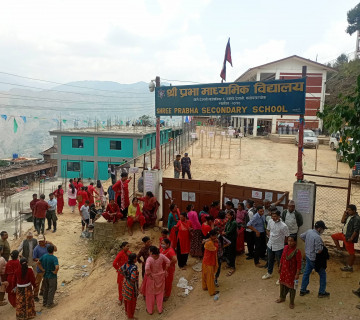 काभ्रेको चौँरीदेउराली ६ मा पुनः मतदान सुरु