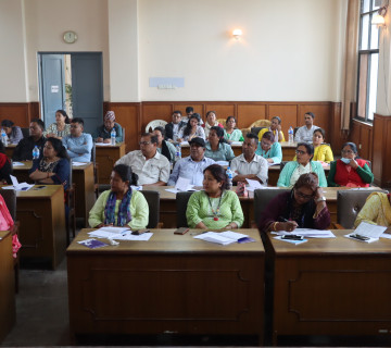 नवनिर्वाचित जनप्रतिनिधिलाई एमाले काठमाडौंले दियो प्रशिक्षण
