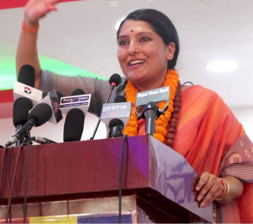 काठमाडौं क्षेत्र नम्बर २ बाट उठ्ने राप्रपाकी कुन्तीदेवी पोखरेलको घोषणा