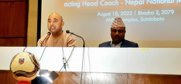 नवनियुक्त फुटबल प्रशिक्षक हुमागाईं भन्छन्– चुनौती होइन, अवसर हो 