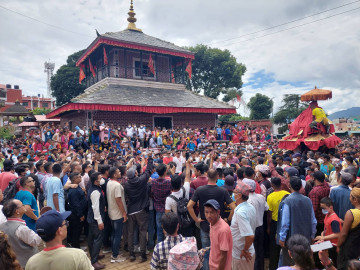 अंग्रेजलाई युद्धमा पराजित गरेको सम्झनामा पाल्पामा भगवती रथयात्रा