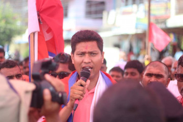 नेकपा एसनिकट युवा संघका अध्यक्षले गठबन्धनका नेतालाई सोधे आधा दर्जन प्रश्न