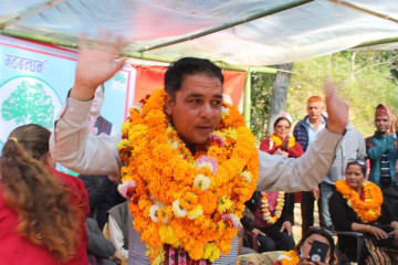 दोलखामा एमाले किल्ला भत्काउँदै कांग्रेसका कुन्दनराज काफ्ले विजयी 