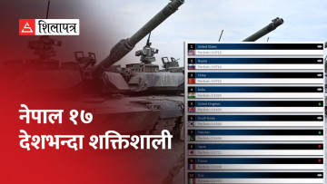 सैन्य क्षमताका आधारमा अमेरिका सबैभन्दा शक्तिशाली,  चीन र भारतको स्थान कहाँ ?  (भिडियो)