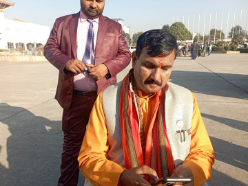 यी हुन् संस्कृत भाषामा शपथ लिने सांसद