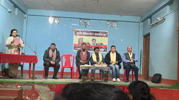 दार्जिलिङका कविद्वय मनप्रसाद सुब्बा र राजेन्द्र भण्डारीका प्रतिनिधि कविताको लोकार्पण 