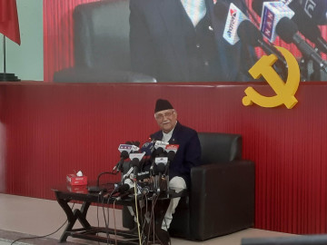 ओलीको घोषणा-अर्को चुनावमा एमाले एक्लैले बहुमत ल्याउँछ रोक्न सके रोके हुन्छ 