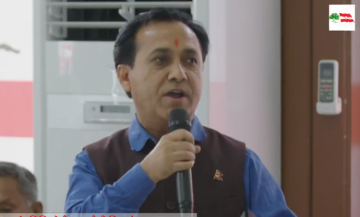शेखरलाई विश्वप्रकाशको जवाफ- अन्य दलको बारेमा नबोल्नू भन्ने लेखिएको छैन 