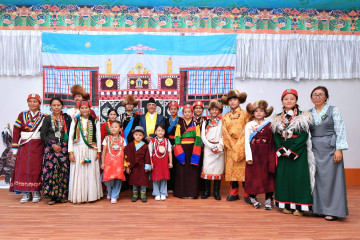 हुम्लाका युवाहरूसँग ओलीको आदिवासी जनजाति दिवस