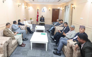 सिंहदरबारमा राष्ट्रिय दलहरूको बैठक जारी 