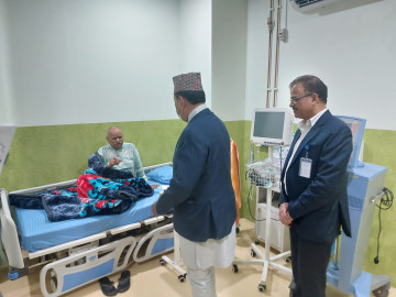 पूर्वराष्ट्रपति यादव अस्पताल भर्ना, स्वास्थ्य अवस्था स्थिर