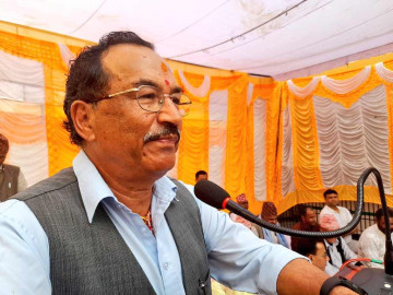 नेपालगञ्जमा राप्रपा नेपालको श्रद्धाञ्जलिसभा, भूकम्प ग्रस्त क्षेत्रमा नेताहरूको भिड देखेर उदेक लाग्छ : कमल थापा 