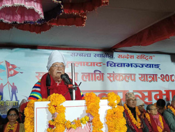 मध्यरातमा ओलीकाे भाषण : देश ओरालोमा चलेको स्टार्ट नभएको गाडीजस्तो भएको छ
