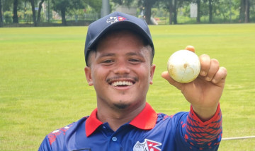 यू– १९ विश्वकप क्रिकेटः दीपेश कँडेलले दिलाए नेपाललाई तेस्रो सफलता