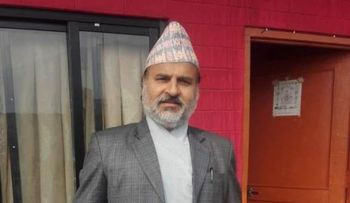 कलाकार प्रकाश घिमिरे भिरबाट लडेर घाइते