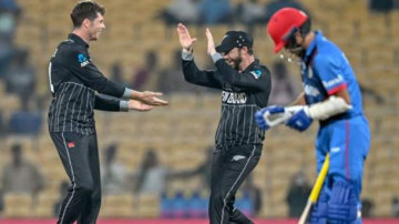 विश्वकप क्रिकेटमा न्यूजील्यान्डको चौथो जित, अफगानिस्तान हार्‍याे