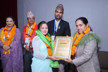माई किड मन्टेश्वरी स्कुलले पायो राष्ट्रिय शिक्षा सम्मान