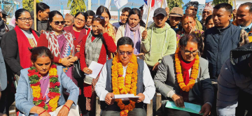 कर्णालीमा एमालेका तीन उम्मेदवारले गराए मनोनयन दर्ता