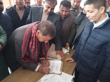 कृष्ण सिटाैलाले दर्ता गरे राष्ट्रियसभा सदस्यकाे उम्मेदवारी, काे–काे छन् प्रस्तावक र समर्थक ?
