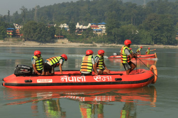 नेपाली र अमेरिकी सेनाले गरेकाे विपद् व्यवस्थापन प्रतिकार्य तालिम सकियाे