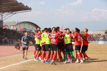 आर्मीलाई पाँचौ प्रयासमा आहा रारा पोखरा गोल्डकपको उपाधि 