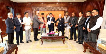 बालुवाटार पुगेर सत्ता गठबन्धनको कार्यदलले बुझायो साझा न्यूनतम कार्यक्रम