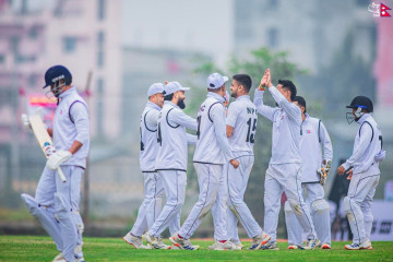 २७६ रनमा आर्मीले घोषित गर्‍यो पारी 