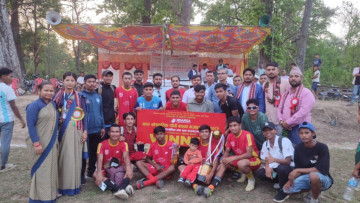 गौरीगंगाले जित्यो भजहर कपको उपाधि
