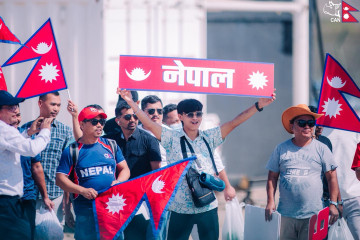 सामोआलाई नेपालले दियो विशाल लक्ष्य