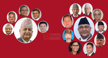 एमालेका पदाधिकारी ध्रुवीकृत, को कता लागे ?