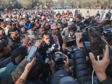 विशेष महाधिवेशनले नयाँ नेतृत्व चयन गर्छ भन्ने पत्रकारको प्रश्नमा विश्वप्रकाशले के भने ?