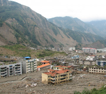 चीनको सिचुवानमा पहिरो जाँदा थुप्रै बेपत्ता