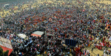 जनकपुरधाममा कांग्रेसको शक्ति प्रदर्शन (तस्वीरहरू)