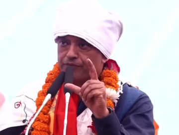 पोखराबाट रविलक्षित गगनको भाषण– सिंहदरबार जलाउन पनि लाउँछ, जेलबाट पनि भाग्छ 