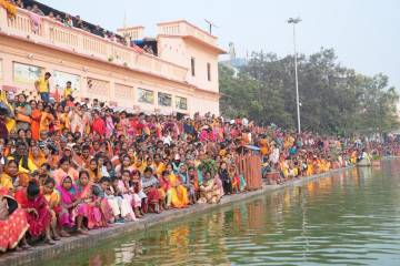 सीताराम विवाहपञ्चमी महोत्सवको पाँचौँ दिन मटकोर सम्पन्न, भोलि स्वयंवर र विवाह