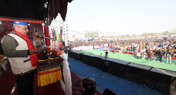 अधिकारको पक्षमा सङ्घर्षरत राजनीतिक नेतृत्वमा गोलबन्द हुनुपर्छ : प्रधानमन्त्री 