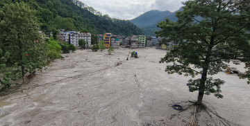 सिक्किममा बरफजस्तै चिसो बाढी, ४० जनाको मृत्यु
