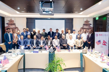 नेपाल–अमेरिका व्यापार र लगानी सहकार्य विस्तारबारे एमच्याम नेपाल र क्रस रिभर बैंकबीच उच्चस्तरीय संवाद