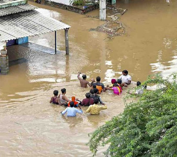 भारतको आन्ध्र प्रदेशमा बाढीको वितण्डा, २९ को मृत्यु, कैयौँ बेपत्ता