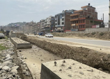 अरनिको राजमार्ग बिस्तार: धुलिखेल–साँगाखण्डको काम रोकियो