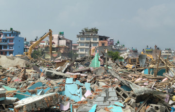 गैरीगाउँमा बाँकी सुकुम्बासी बस्ती पुनः भत्काउन सुरु